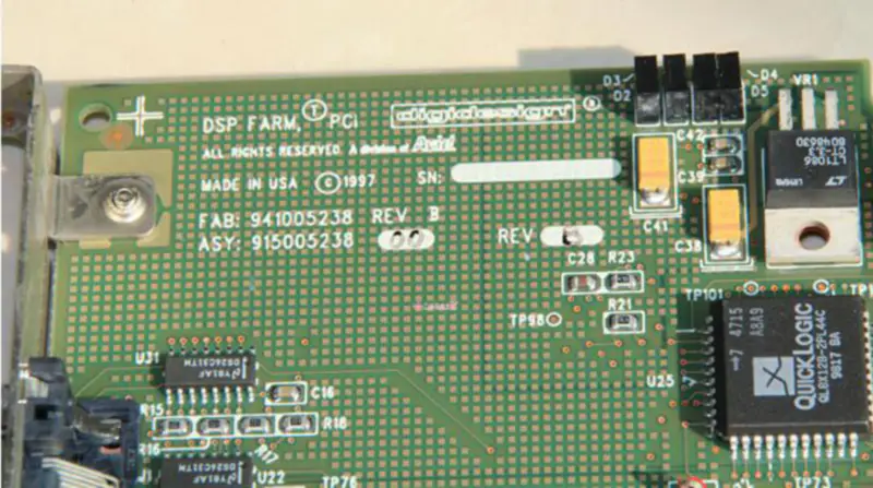Digidesign 9410005238 REV B DSP FARM Card PCI Sound Card