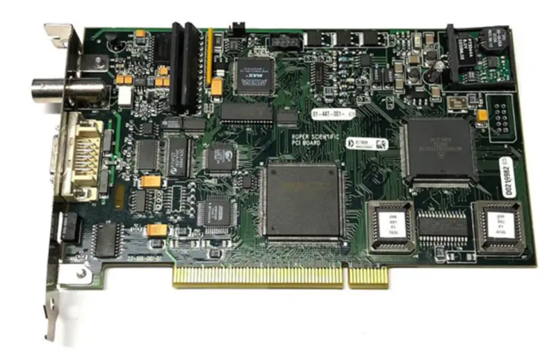 ROPER SCIENTIFIC 01-447-001-E5 PCI BOARD VIDEO FRAME GRABBER industrielle Hauptplatine