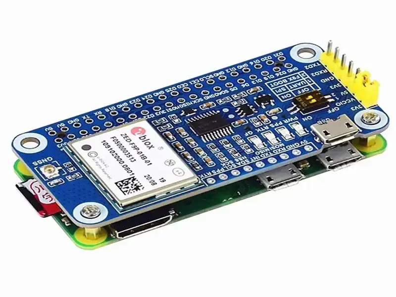 Raspberry Pi ZED-F9P Empfänger