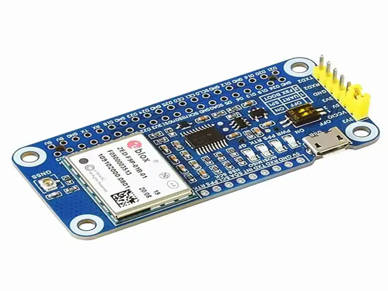 Raspberry Pi ZED-F9P Empfänger
