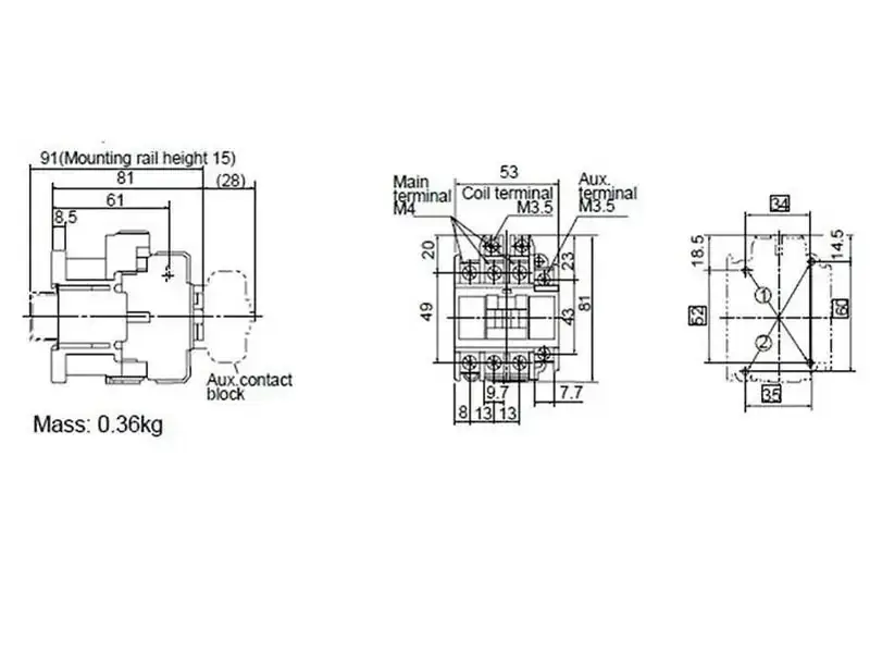 FUJI SC-4-0 magnetischer Schütz