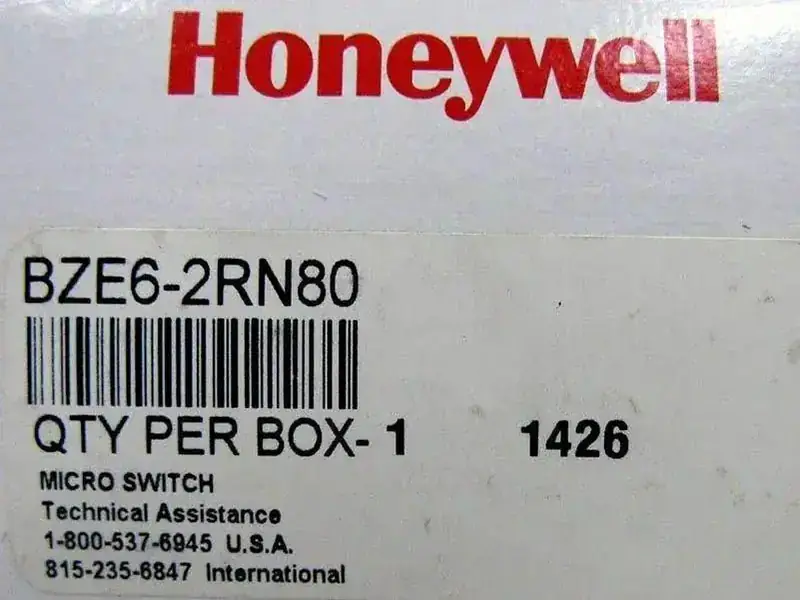 HONEYWELL BZE6-2RN80 Grenzschalter