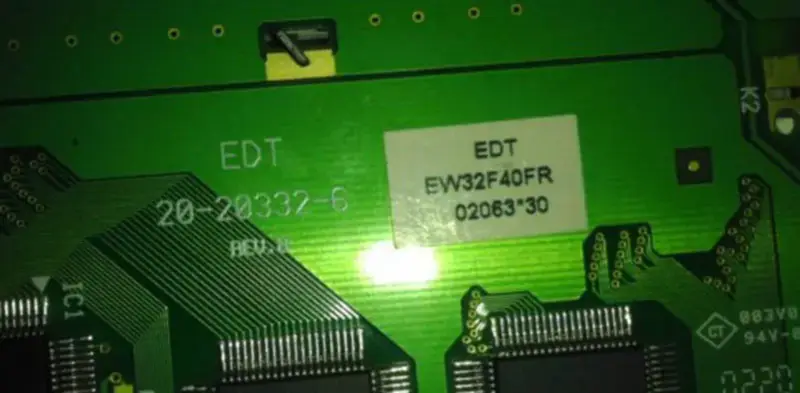 EDT EW32F40FR 02063*30 20-0332-6 REV.8 LCD board
