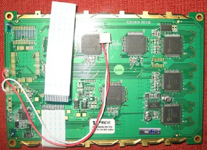 WG320240A-SMI-TZ 320240A REV.B EET-2 E246995 LCD board