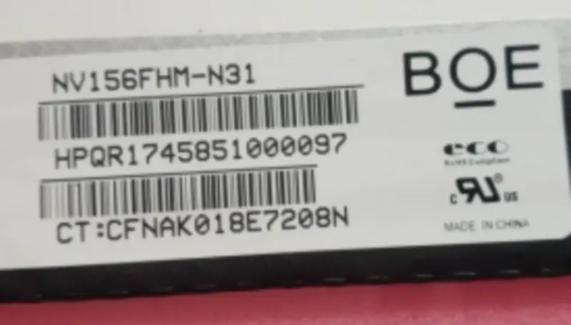 BOE NV156FHM-N31 LCD-Panel