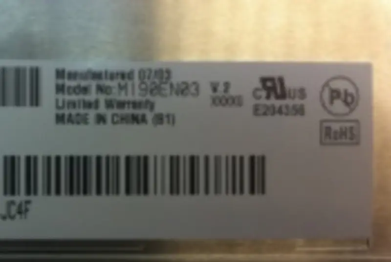 AUO M190EN03 V2 LCD面板