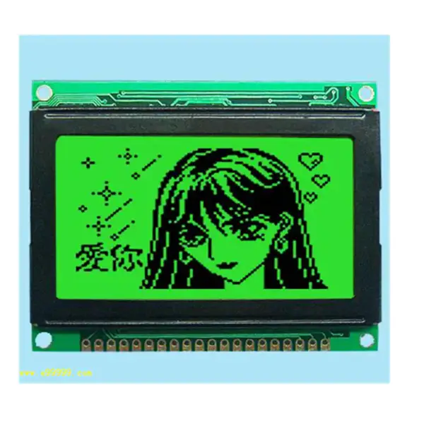 Industrial Ic 240128a 5v Blue LED screen