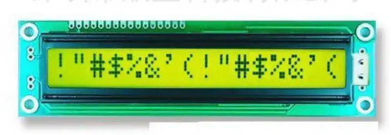 1601 LCM1601 122*33mm 5V