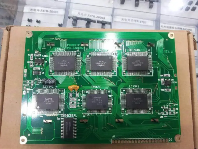 POWERTIP PG240128A PG-240128WRM-ATA-IY6 PG240128WRM-ATA-C-L1 LCD board