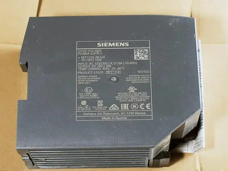 Siemens 6EP1334-2BA20 PLC模組