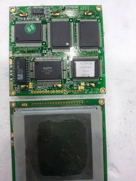 AG128128 AY1EB60 35.01 B0669 128128A REV.B LCD board