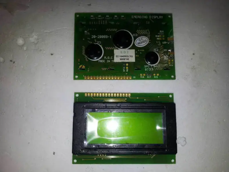 EDT ED16400GLYU LCD-Platine