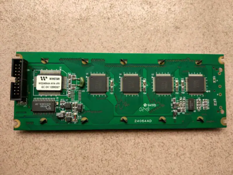 AMPIPE 24064B1 REV.A LCD board