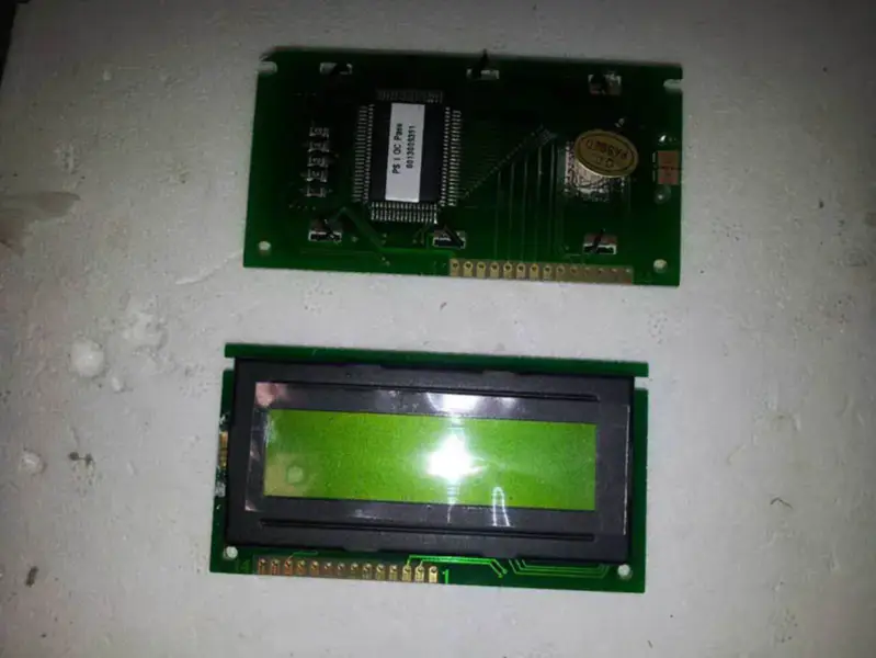 PS I OC PCSS 0013009391 LCD-Platine
