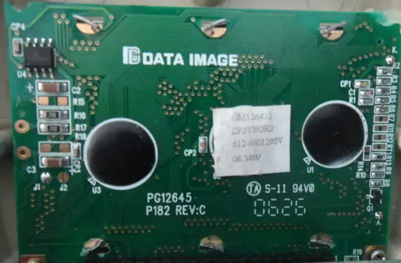 PG12645 GM126422 DATA IMAGE LCD board