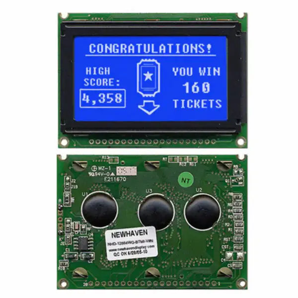 Newhaven NHD-12864WG-BTMI-V#N LCD LED