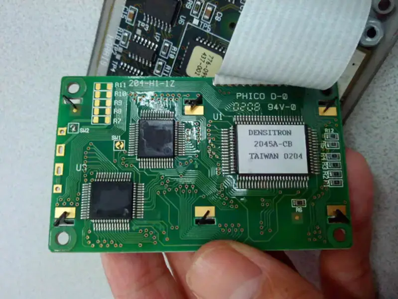 DENSITRON 204-H1-1Z 2045A-CB LCD board