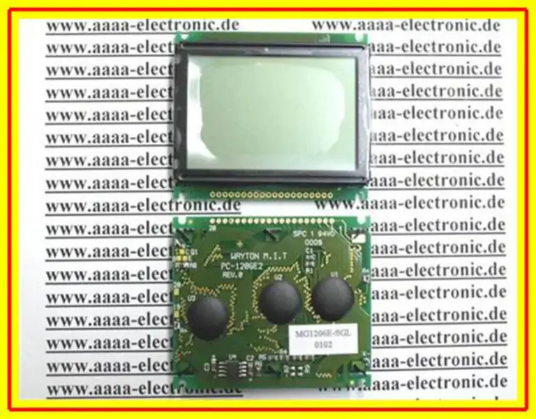 EVERBOUQUET MG1206E-SGL LCD Display board