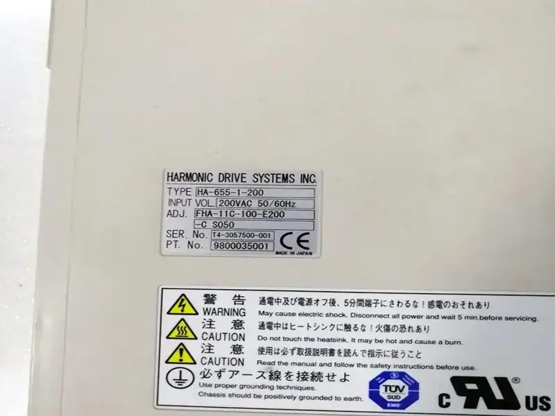 HD HA-655-1-200 Servo Driver