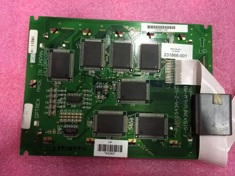 Optrex PWB51543A-2-V0 F-51543NFU-LW-AB LCD board