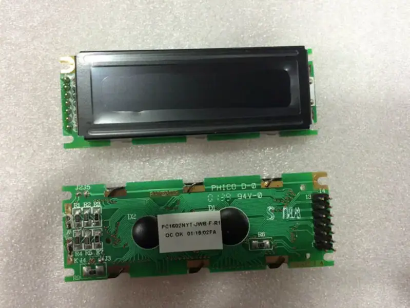 powertip PC1602-J PC1602NYT-JWB-F LCD board