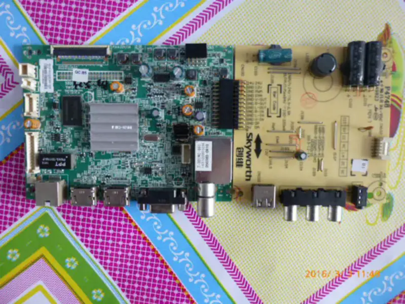 Skyworth 32E360E 5800-A8S160-0P40/0P30 帶LCD的板