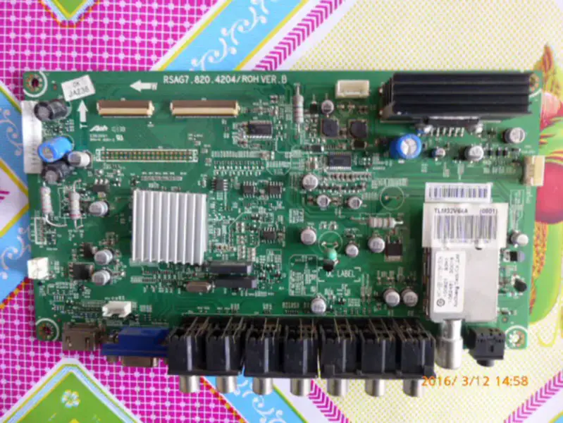 Hisense TLM32V66A RSAG7.820.4204 Board with HC315CH-E11 LCD