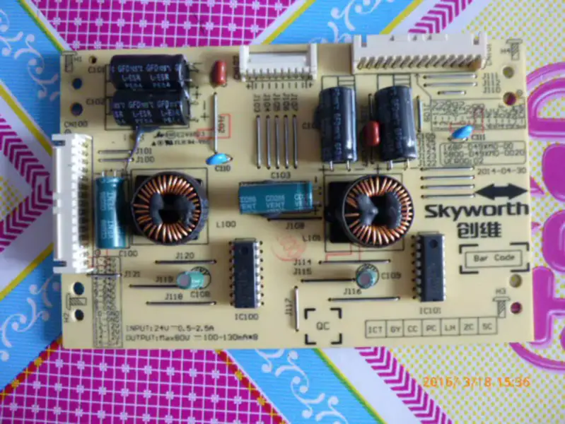 Skyworth 49E710U 5800-D49XMD-0020 168P-D49XM0-00 INVERTER Board