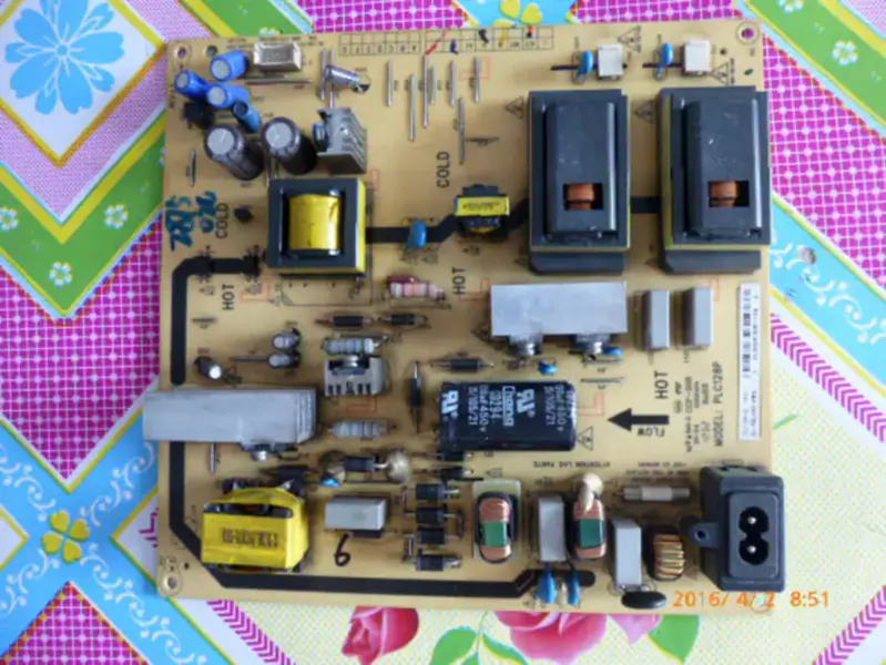TCL 42B330/350 PLC128P PLC128P-2A 81-PBL042-PW1L Power Supply Board