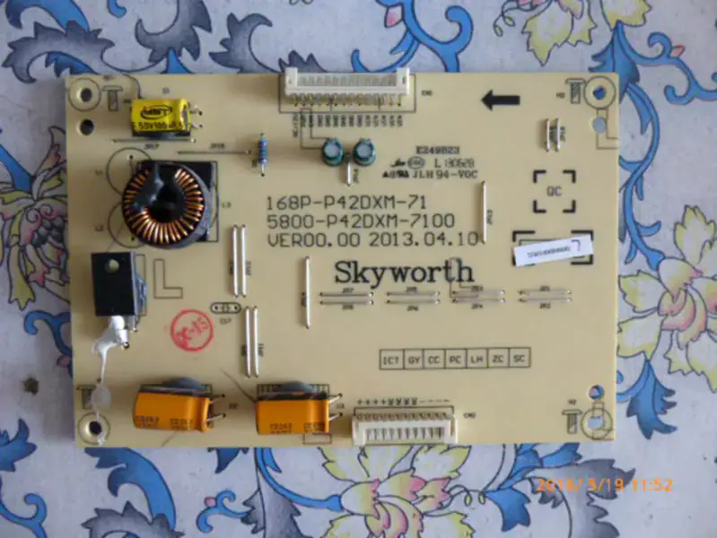Skyworth 42E5CHR 5800-P42DXM-7100 168P-P42DXM-71 逆變器板