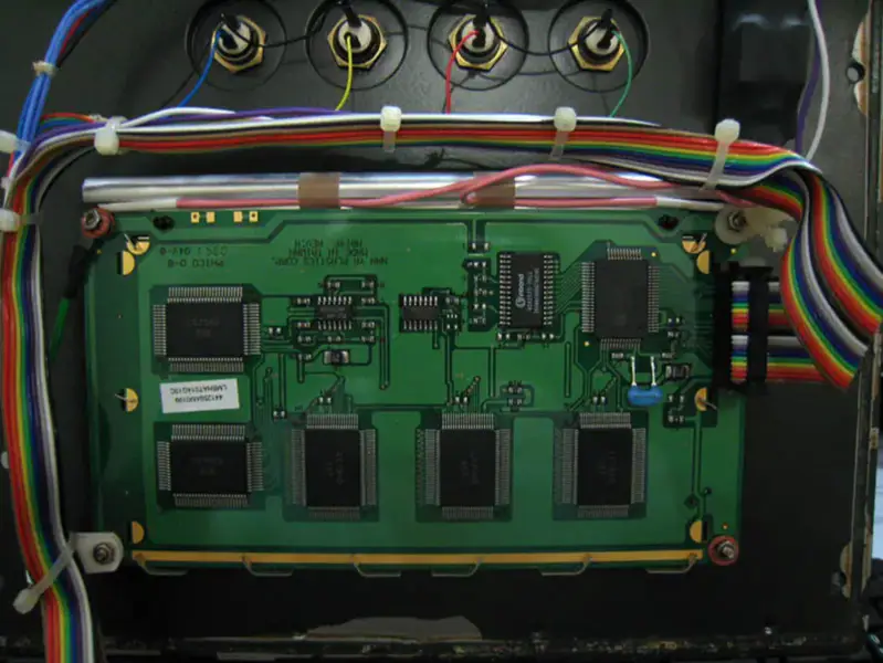 Nan Ya Plastic Corp. M014F Rev:A LCD-Platine
