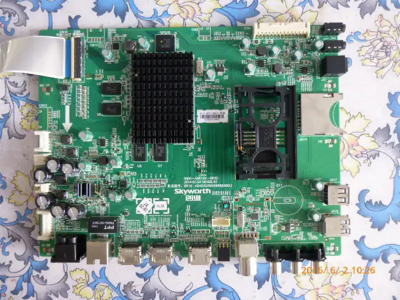 Skyworth 42E690U 5800-A9R100-0P20 板與CHIMEI液晶V420DK1-KS1