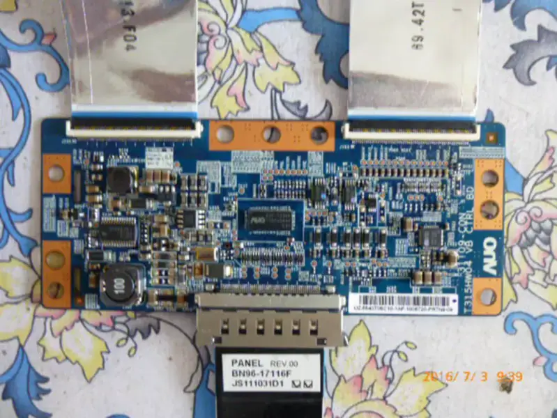Samsung UA40D5000PR 31T09-CON T315HW04 VB 控制邏輯板