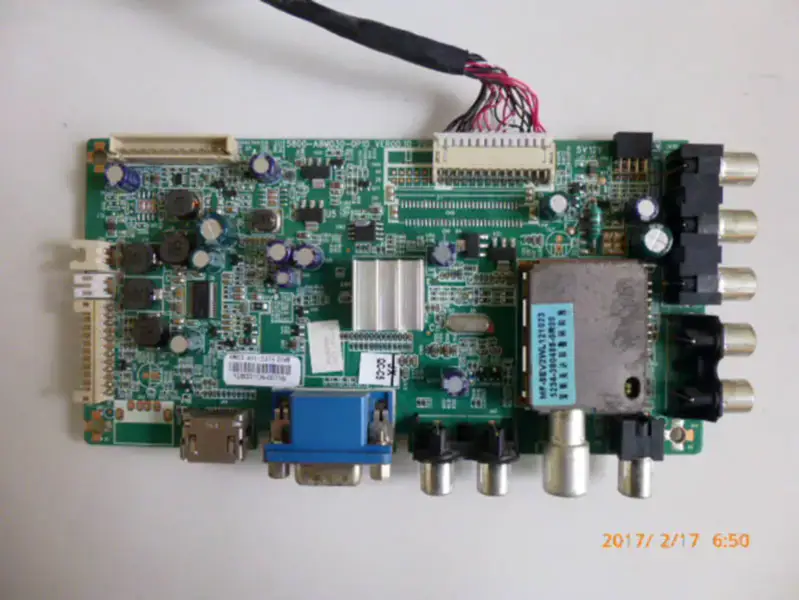 Skyworth 29E500R 5800-A8M030-0P10 V290BJ1-PE1 Platine