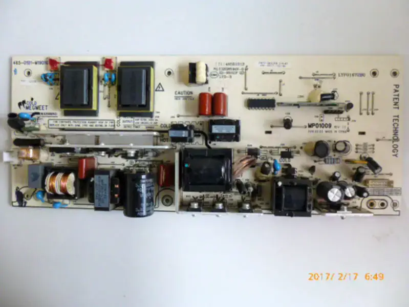 TCL L32C12 SANYO LCD-32CA330 465-0101-M1901G MP01009 電源板