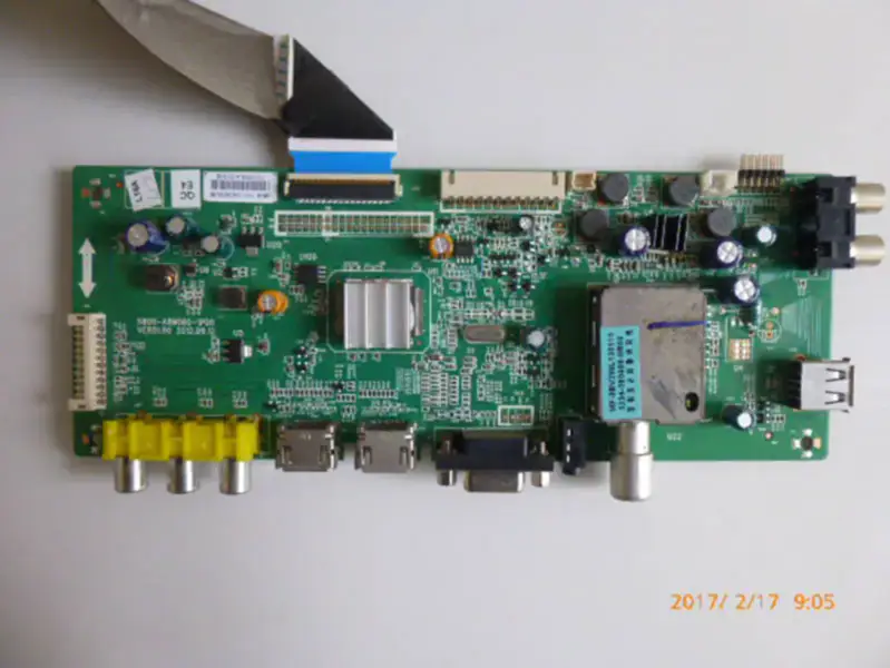 Skyworth 39E350E 5800-A8M060-1P00 8M06 RDL-390FY(QD0-102) Board
