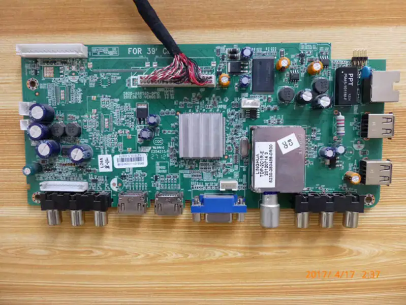 Skyworth 39E500E 5800-A8R560-1P30/0P50 V390HJ1-LE1 Board