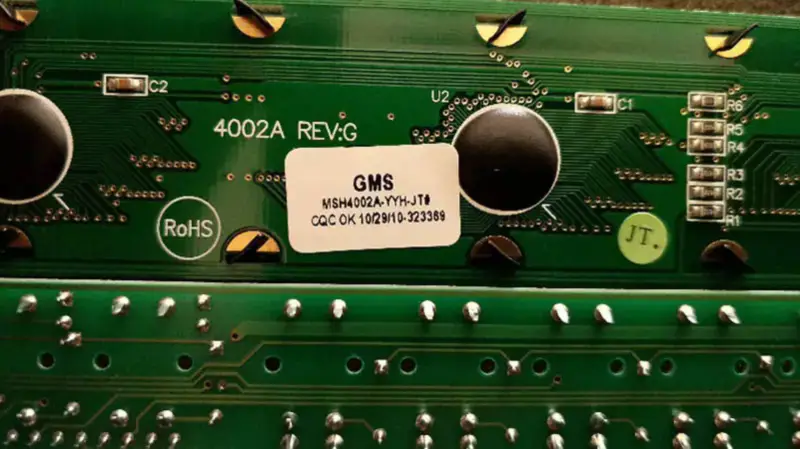 GMS MSH4002A-YYH-JT LCD-Platine