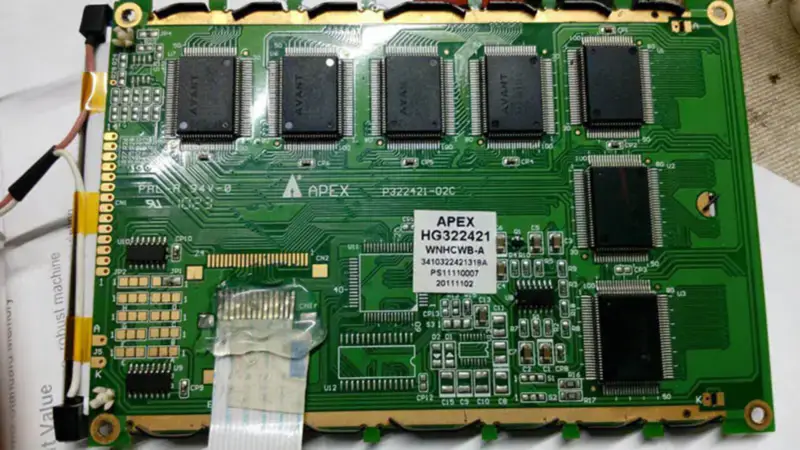 APEX P322421-02C LCD-Platine
