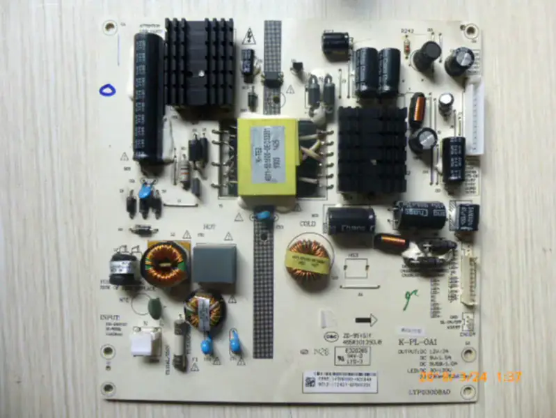 Philips 40PFL5449/T3 465R10135DJB K-PL-0A1 LYP03008A0 Stromversorgungsplatine