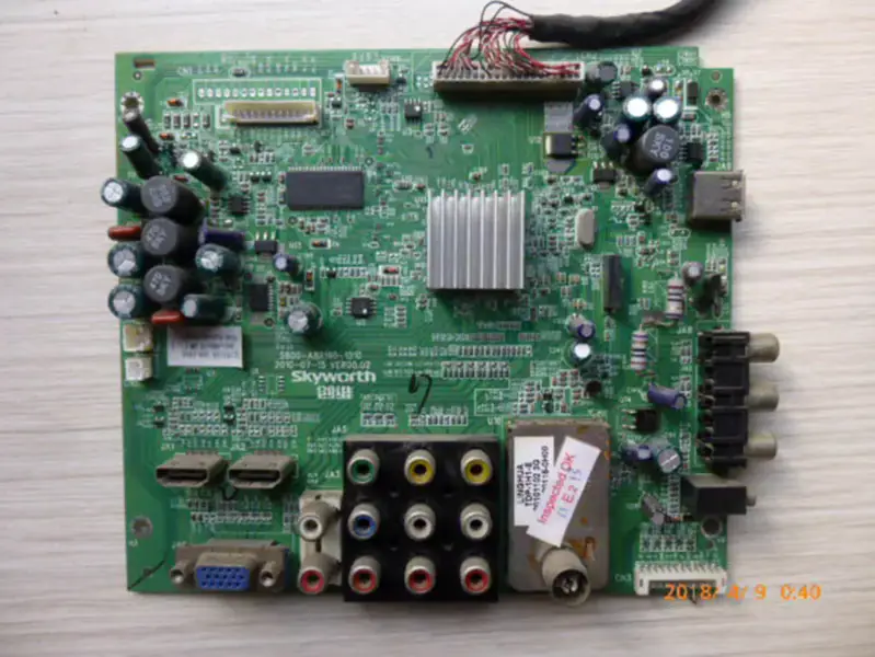 Skyworth 24S161W 24 inch LED VGA TV Drive Board ZT3091