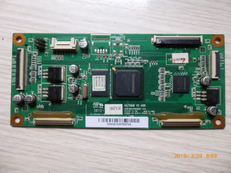 Changhong 3D50738I Logic Board JUQ7.820.00056097 V1.0