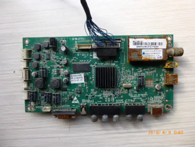 Haier H26E09 0091802241 V2.4 Board with lcd H260EHL-YB10