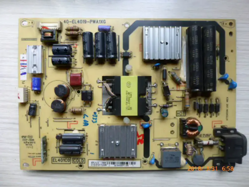TCL D42A261 40-EL4019-PWA1XG Power Supply Board