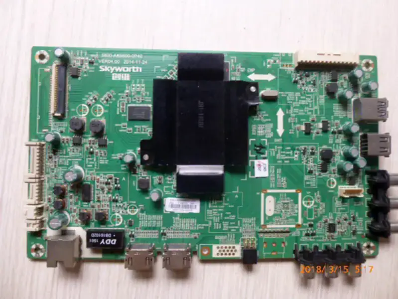 Coocaa K55 5800-A8S600-0P40 LCD-Platine