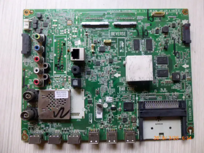 LG 60GB6500-CA EAX65384003 1.2 lcd LC600DUF FG P2 LCD board
