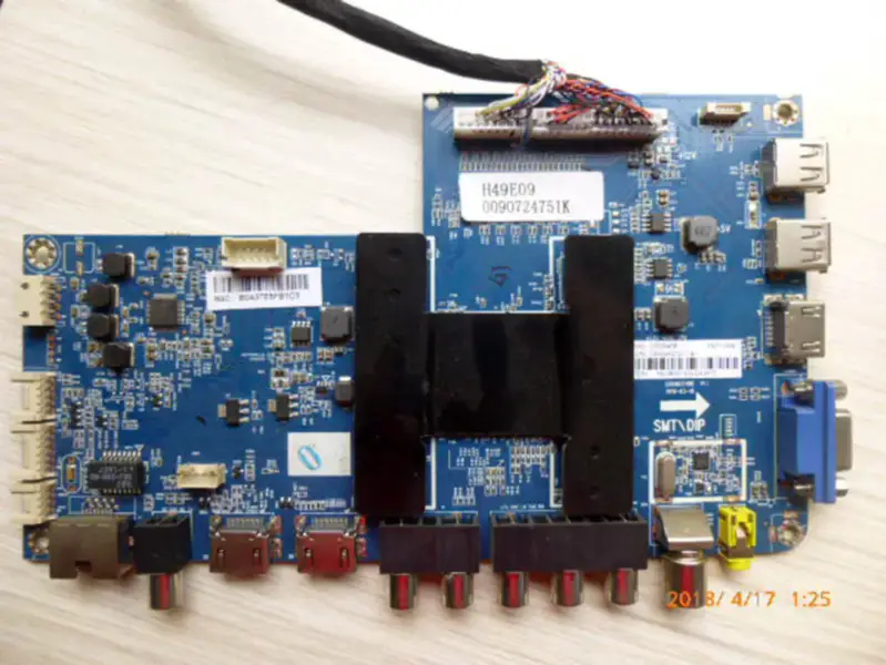 Haier H49E09 0091802118B v1.v BOEI490WU1 Board