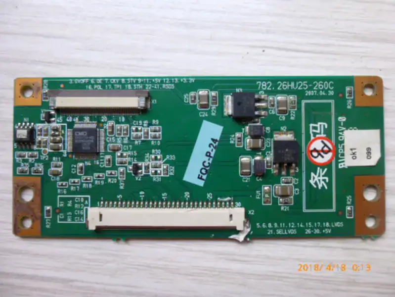 XOCECO LC-26HU25 26 inch board logic Board Driver Board HW1647