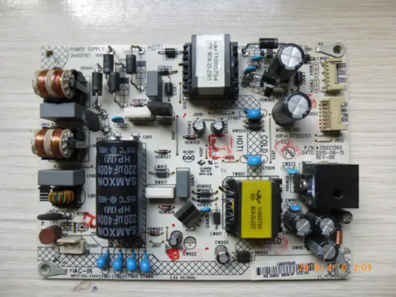 KONKA LED43R6200U 34012197 35021365 電源板