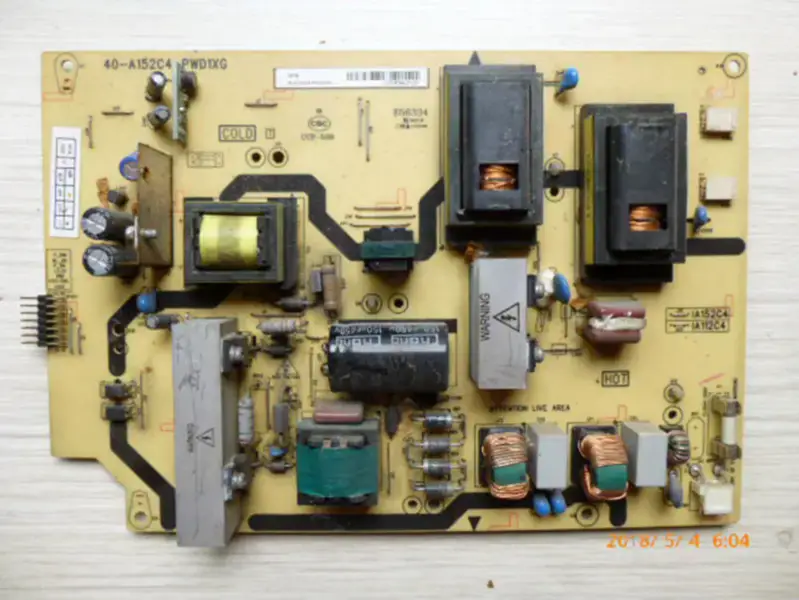 TCL C32E320B 40-A152C4-PWD1XG Power Supply Board